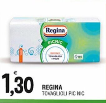 Al Discount Regina Tovaglioli Pic Nic offerta