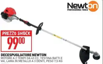 Ottimax Newton Decespugliatore offerta