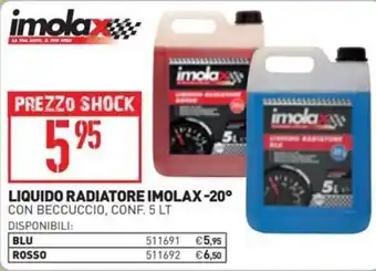 Ottimax imolax Liquido Radiatore -20° 5 lt offerta