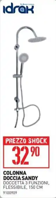idrak Colonna Doccia Sandy 150 cm