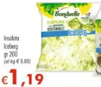Bonduelle Insalata Iceberg 200 gr