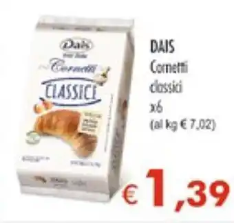 Dais Cornetti classici x6