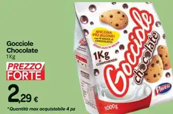 Eolo Pavesi Gocciole chocolate 1 kg offerta