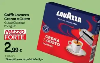 Lavazza Caffè crema e gusto classico 250 g x 2