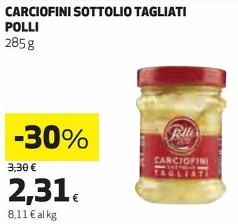 Coop Carciofini sottolio tagliati polli offerta