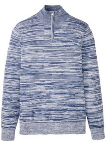 Bonprix Maglione con colletto e zip offerta