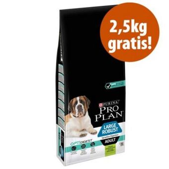 14 kg + 2,5 kg - pro plan large adult robust optidigest agnello overfill