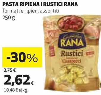 Coop Pasta ripiena i rustici rana formati e ripieni assortiti offerta