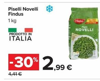 Carrefour Iper Piselli novelli findus offerta