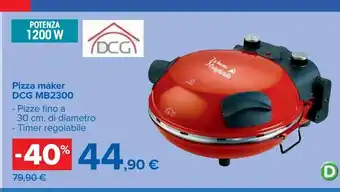 Carrefour Iper Pizza maker dcg offerta