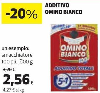 Coop Additivo omino bianco un esempio: smacchiatore offerta