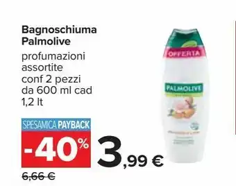 Carrefour Iper Bagnoschiuma palmolive offerta