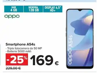 Smartphone a54s