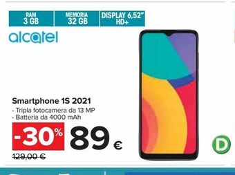 Carrefour Iper Smartphone 1s 2021 offerta