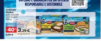 Carrefour Iper Croccole findus offerta
