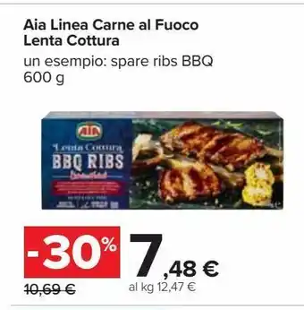 Carrefour Iper Aia linea carne al fuoco lenta cottura offerta