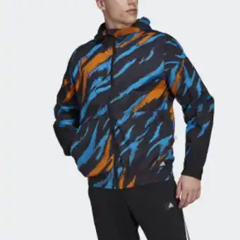 Adidas Giacca a vento trvl tiger camo offerta