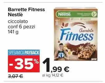 Carrefour Iper Barrette fitness nestlé offerta