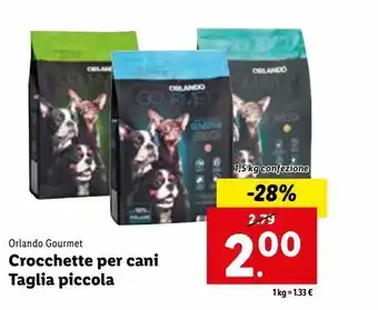 Lidl Crocchette per cani taglia piccola offerta