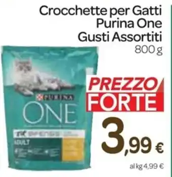 Purina One Crocchette per Gatti Gusti Assortiti 800 g