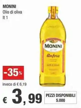 Crai Monini Olio di oliva 1 lt offerta