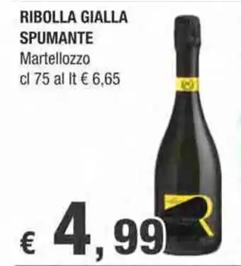 Crai Ribolla Gialla Spumante 75 cl offerta