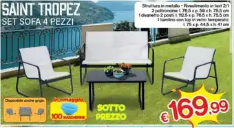 Saint Lopez Set Sofa 4 Pezzi