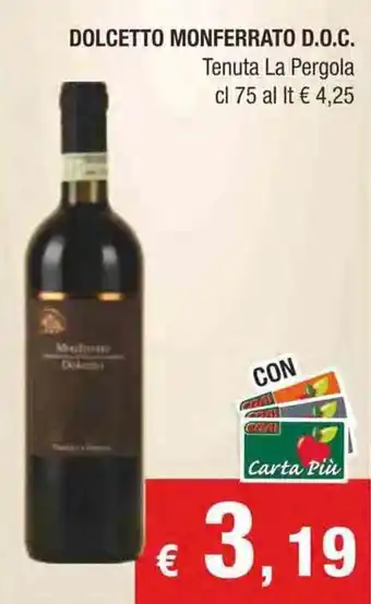 Tenuta La Pergola Dolcetto Monferrato D.O.C. 75 cl