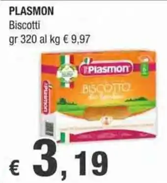 Crai Plasmon Biscotti 320 gr offerta