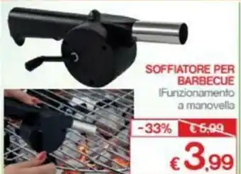 Satur Soffiatore per Barbecue offerta