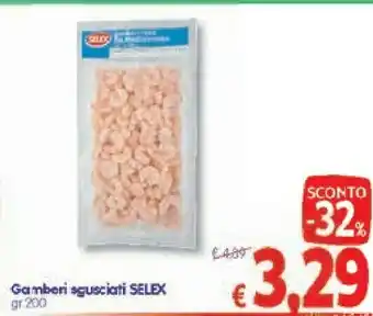 A&O Selex Gamberi Sgusciati offerta