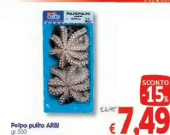 A&O Arbi Polpo Pulito offerta