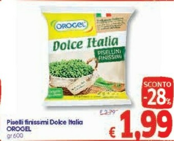 A&O Orogel - Pisellini Dolce Italia 600 G(ml) offerta
