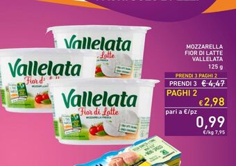 Spazio Conad Mozzarella vallelata offerta