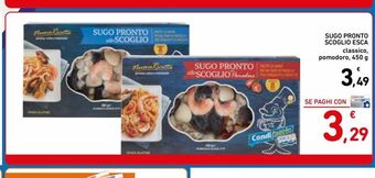 Spazio Conad Sugo pronto scoglio esca offerta