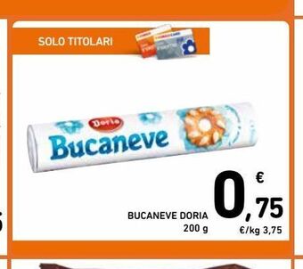 Spazio Conad Bucaneve doria offerta