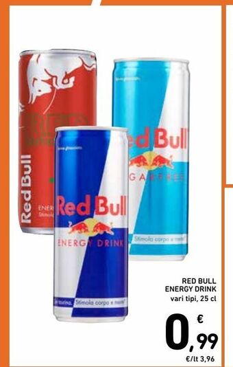 Spazio Conad Energy drink red bull offerta
