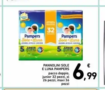 Spazio Conad Pannolini sole e luna pampers offerta