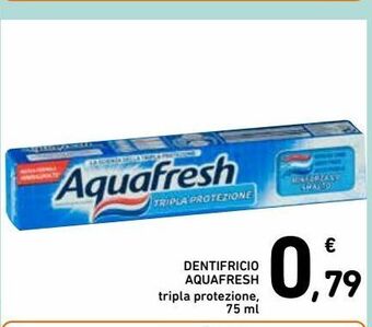 Spazio Conad Dentifricio aquafresh offerta
