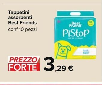 Carrefour Iper Tappetini assorbenti best friends offerta