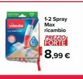 Carrefour Iper 1-2 spray max ricambio offerta