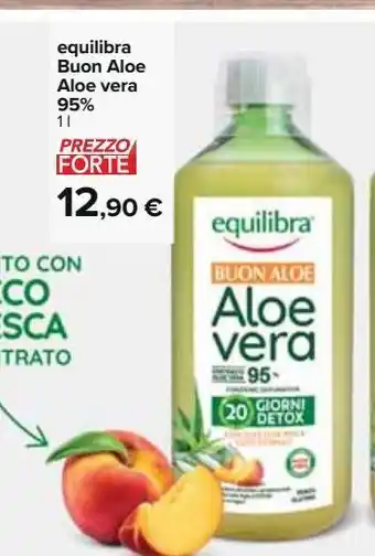 Carrefour Iper Equilibra buon aloe aloe vera 95% offerta