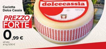 Carrefour Market Caciotta dolce cassia offerta