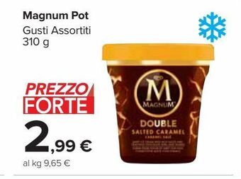 Carrefour Market Magnum pot gusti assortiti 310g offerta