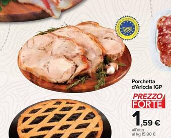 Carrefour Market Porchetta d'ariccia igp offerta