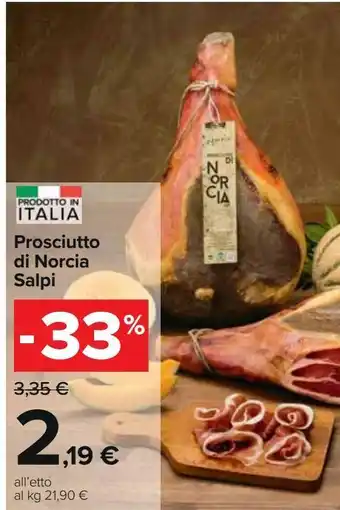 Prosciutto di norcia salpi