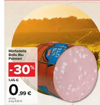Carrefour Market Mortadella bollo blu palmieri offerta