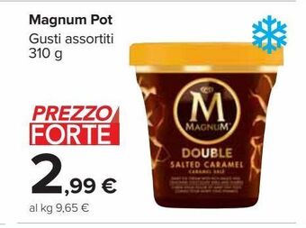 Carrefour Market Magnum pot gusti assortiti 310g offerta