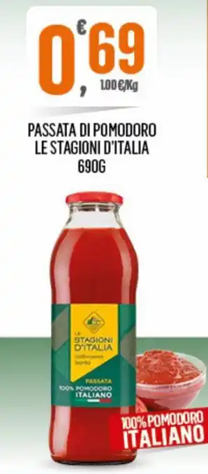 Despar Le Stagioni d'Italia Passata di Pomodoro 690 g offerta