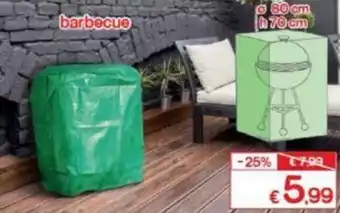 Satur Barbecue Ø 80cm h 70cm offerta